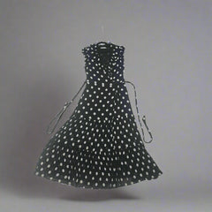 RIXO "Minni" Silk Polka Dot Dress - Size: M