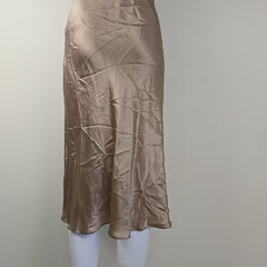 Beige dress on a light background