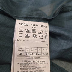 Gerry Weber Green Button Up Shirt - Size: AU 14