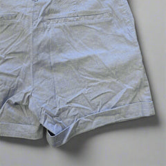 H&M Classic Tailored Light Blue Shorts - Size: AU 12