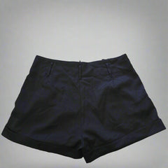 Sweetaeacia Classic Pleasted Black Shorts - Size: AU 12