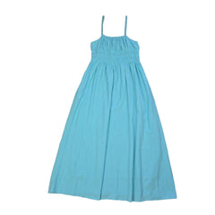 Light blue dress on a light background