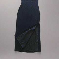 David Lawerance Black Maxi Dress, Size AU 8