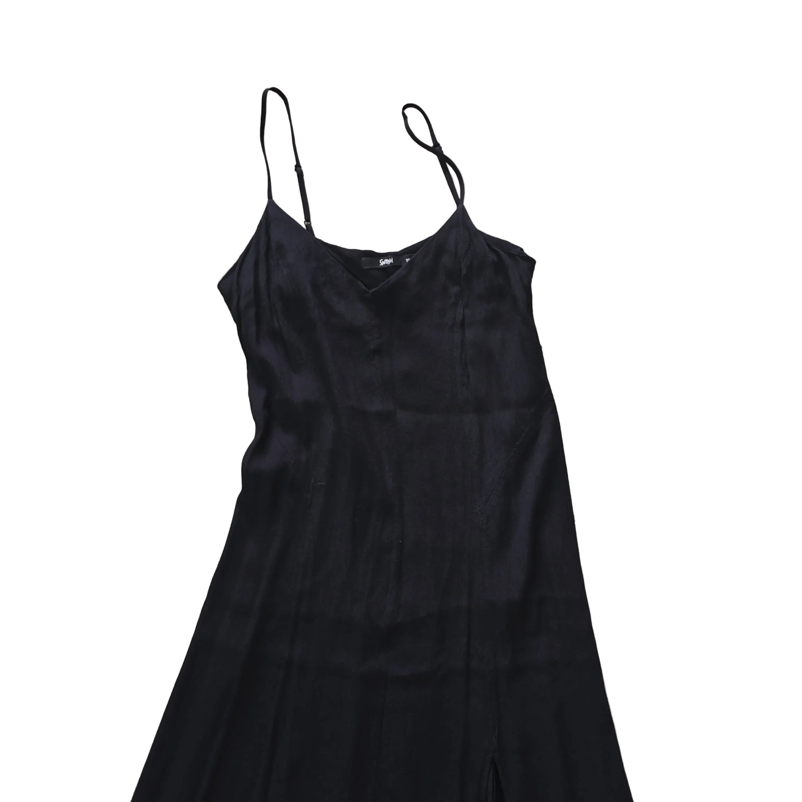 Black dress on a light background