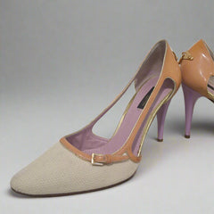 Authentic Louis Vuitton Chérie Patent Leather Heels