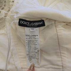 Dolce & Gabbana label on a garment with visible text