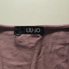 LIU•JO Plum-Purple Gathered Dress (IT 46)