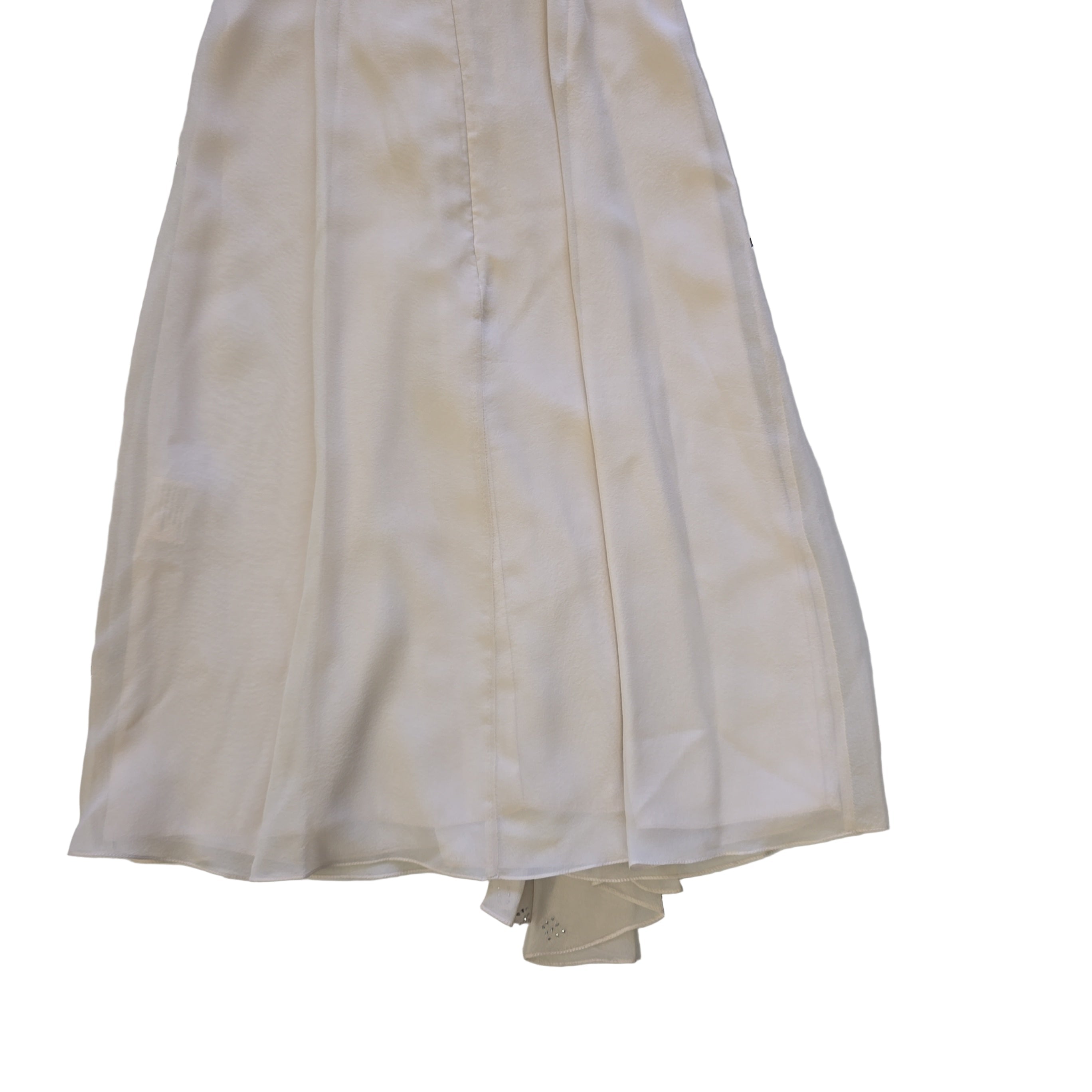 Beige dress on a light background