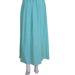 Light blue dress on a light background