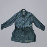 Gerry Weber Green Button Up Shirt - Size: AU 14