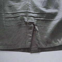 Oroton Black Skirt with Gold Details