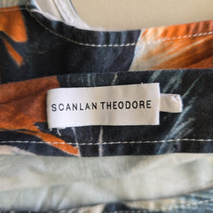 Scanlan Theodore Tropical Escape Midi Dress – Size AU 10 / UK 10 / US 10