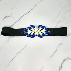 Unsigned Black, Blue, and White Belt