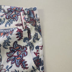 Gracia Wide-Leg Printed Pants – Size L