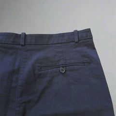 Glassons Classic Navy Bermuda Shorts - Size: AU 14
