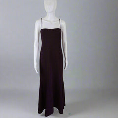 Staxs Purple Maxi Dress with Bolero Jacket Set - Size: Dress AU 10 / Bolero AU 12