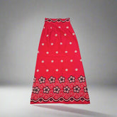 Vintage Pink Flower Power Skirt