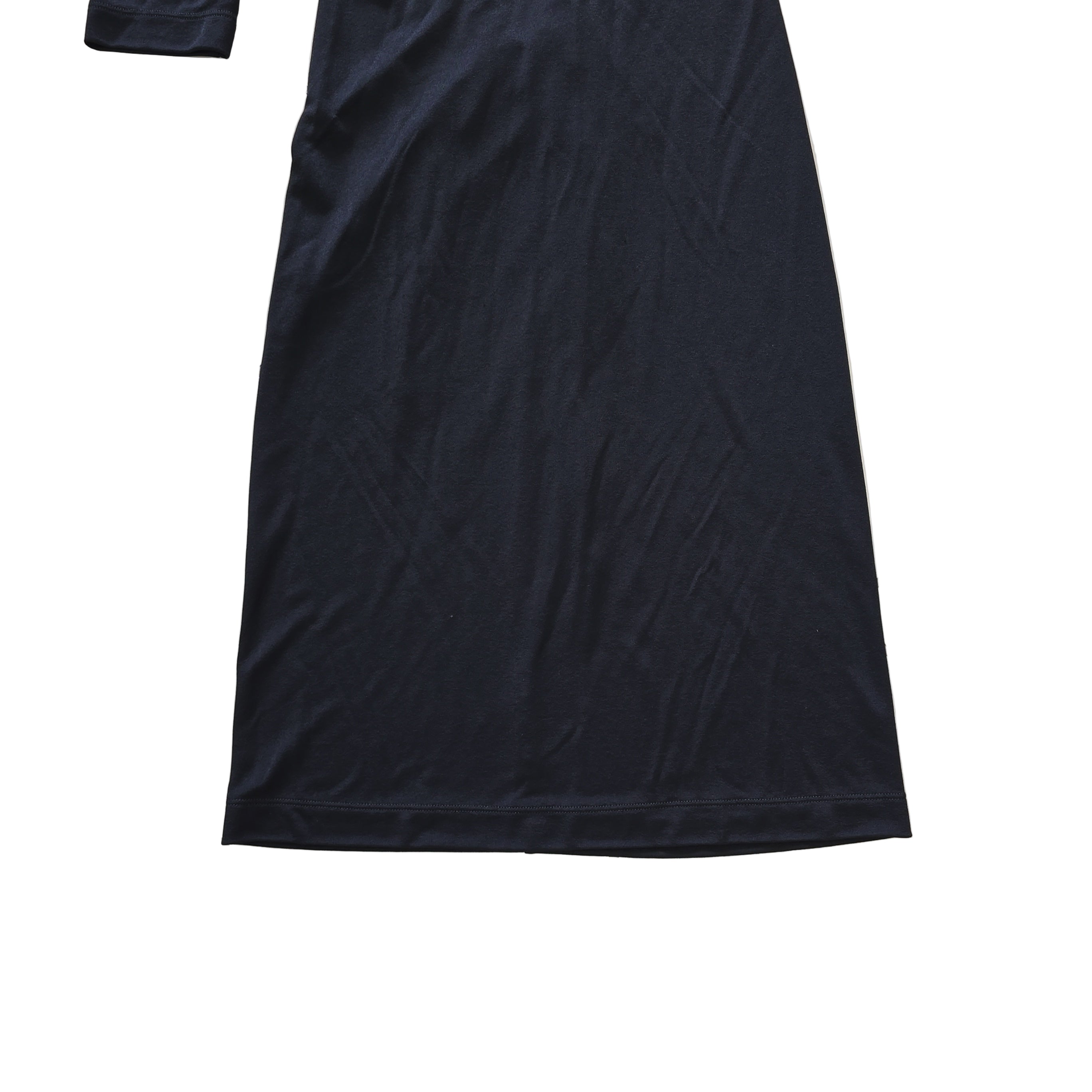 Black dress on a light background