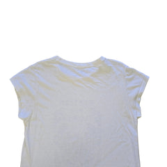 White t-shirt on a light background