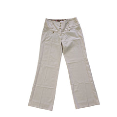 Beige pants on a light background