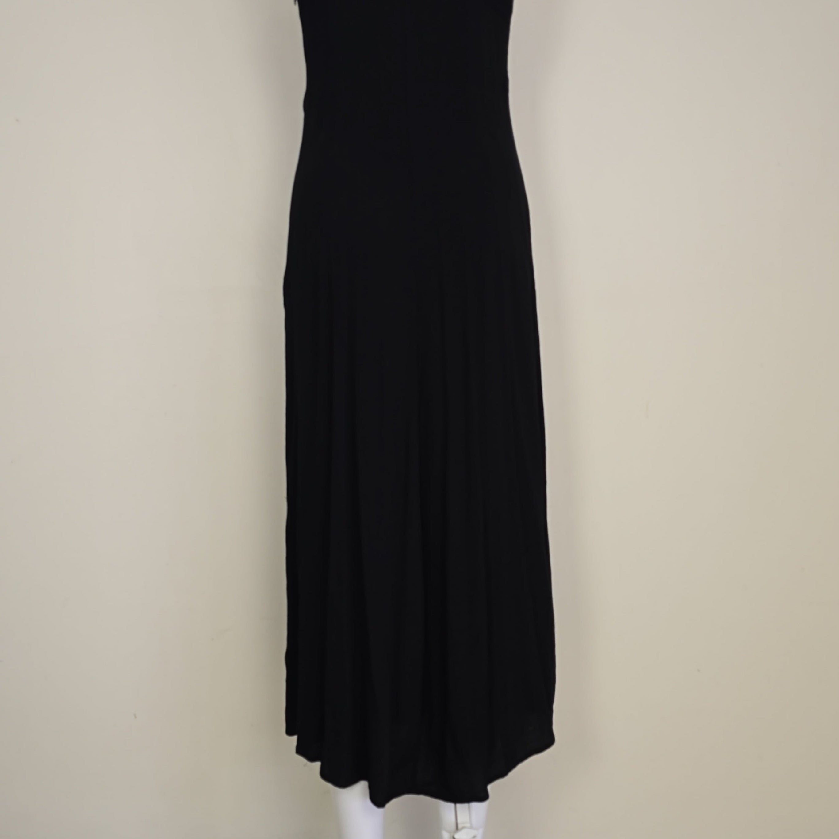 Black dress on a light background