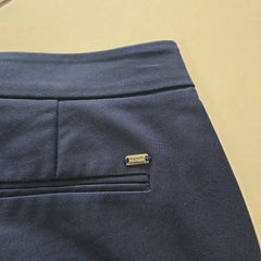 Tommy Hilfiger Cropped Straight Navy Pants - Size: AU 8