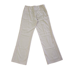 Beige pants on a light background