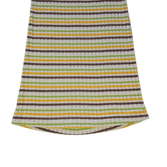 Striped maxi skirt on a light background