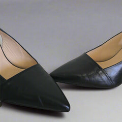 Milana Black Slingback Heels