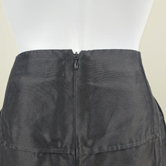Stunning Authentic FENDI Black Silk Skirt – IT 44