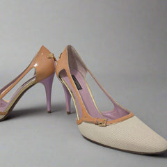 Authentic Louis Vuitton Chérie Patent Leather Heels