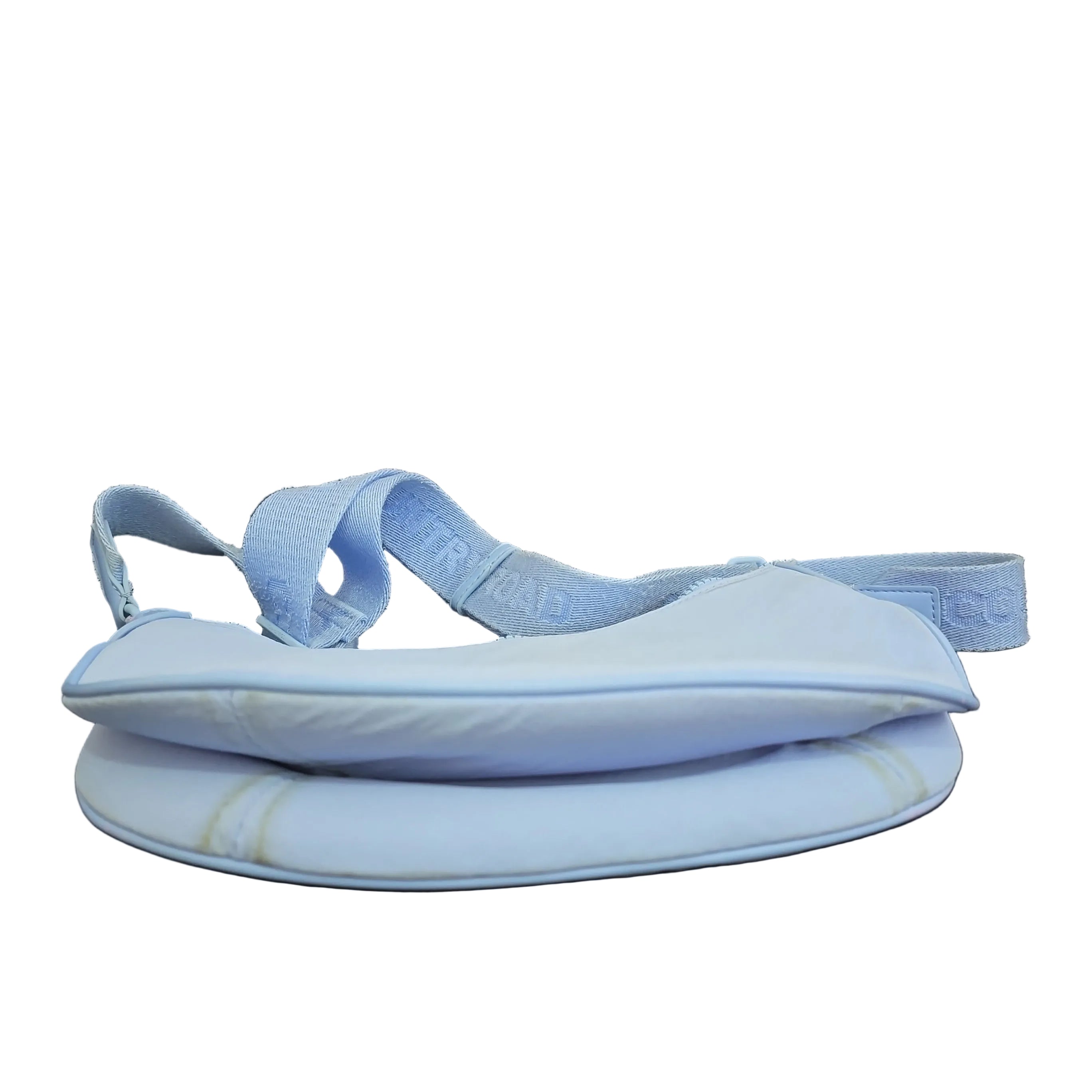 Light blue bag on a light background