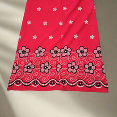 Vintage Pink Flower Power Skirt