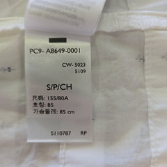 Levi’s White Cotton Button Front Midi Dress – Size S