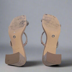 Novo Udella Luxe Nude Block Heels
