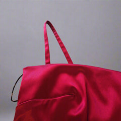 Dolce & Gabbana, Rich Red Top with Leopard Lining