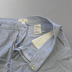 H&M Classic Tailored Light Blue Shorts - Size: AU 12