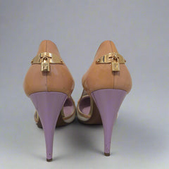 Authentic Louis Vuitton Chérie Patent Leather Heels