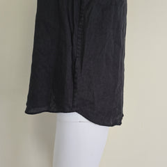 Black top on a light background