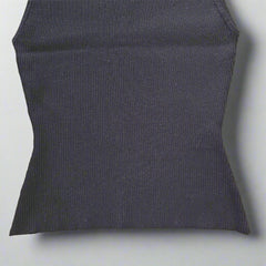 Perfect Stranger "High Neck Classic Tee" – Black Ribbed Tee – Size: International M