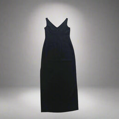David Lawerance Black Maxi Dress, Size AU 8