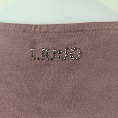 LIU•JO Plum-Purple Gathered Dress (IT 46)