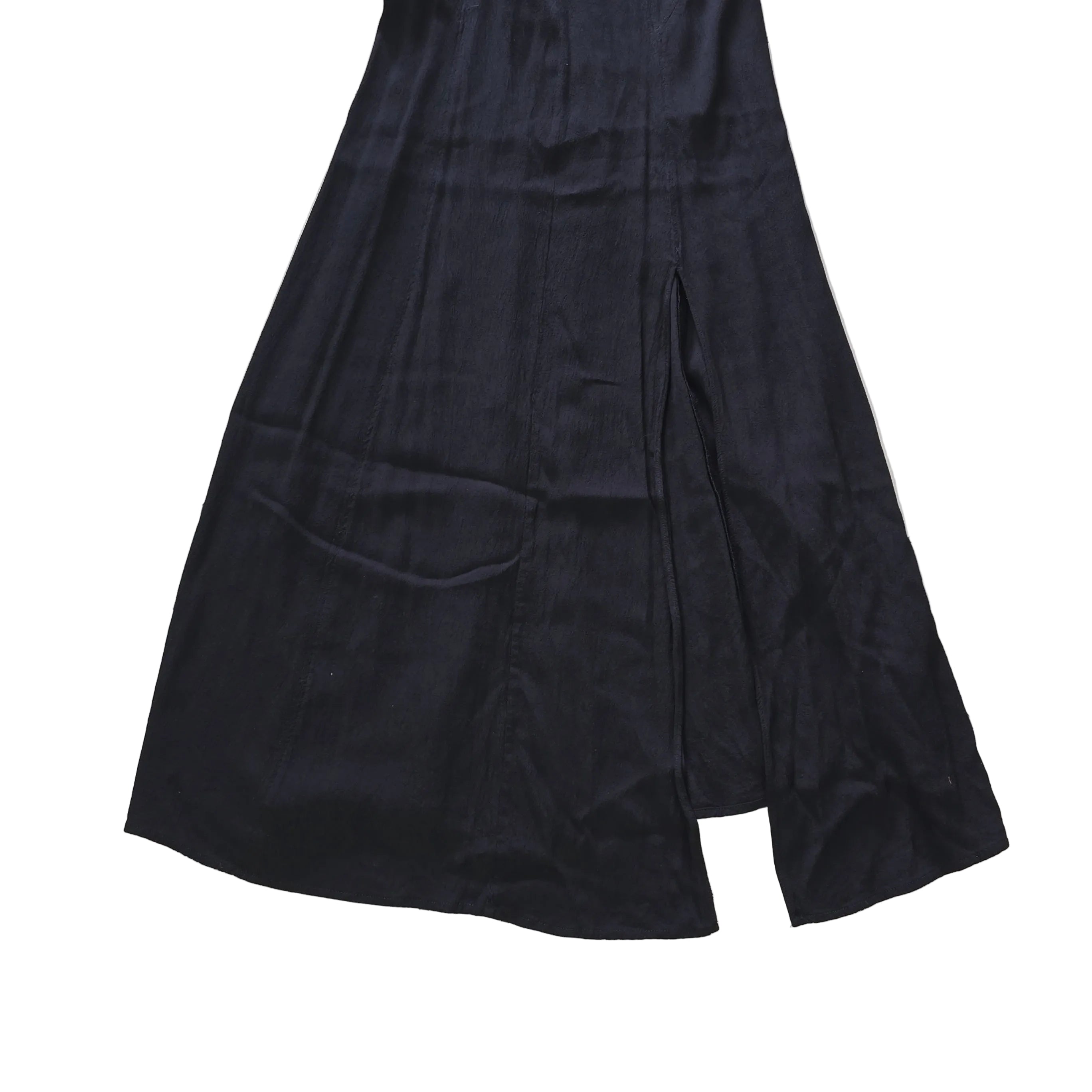 Black dress on a light background