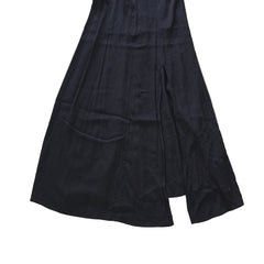 Black dress on a light background