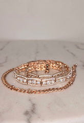 Vintage Rose Gold Chain Belt