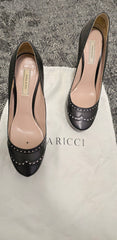 Nina Ricci Black Leather Pumps