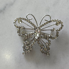 Unsigned Butterfly Brooch