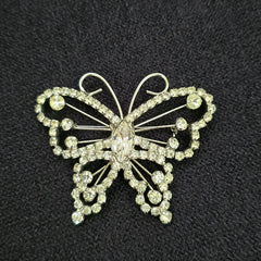 Unsigned Butterfly Brooch