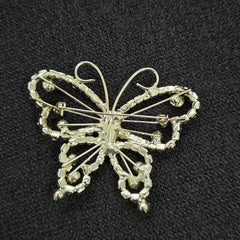 Unsigned Butterfly Brooch