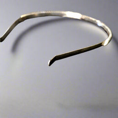 Silver Diamanté Thin Metal Headband